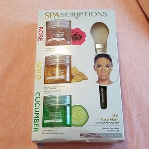 Gel face mask set